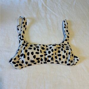 Aerie Leopard Bikini Top
